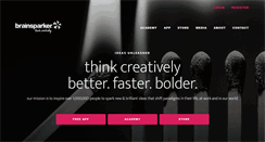 Desktop Screenshot of brainsparker.com